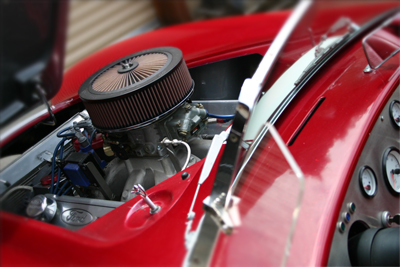 Engines for vintage muscle cars.