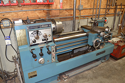 Machine shop lathe services for crankshafts, engine parts, and making tools.
